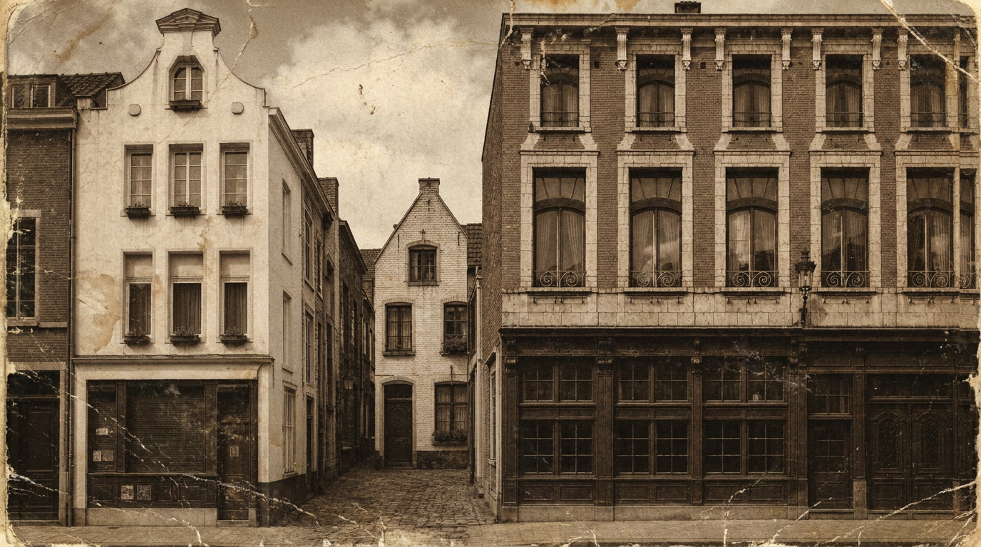 L'impasse avant la construction de la petite maison